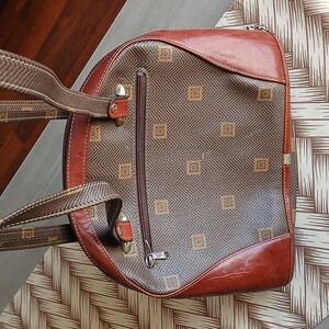 Fendi Brown and Burgundy Shoulder Bag Size  0S